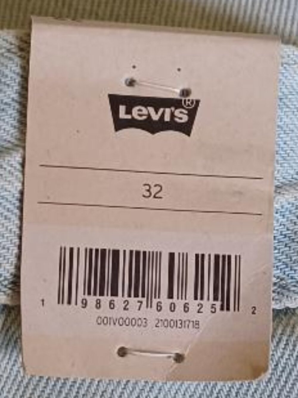 NEW! Levi's Pleated Denim Mini Skirt Size 12-14 (Levi's Size 32) - Picture 9 of 14